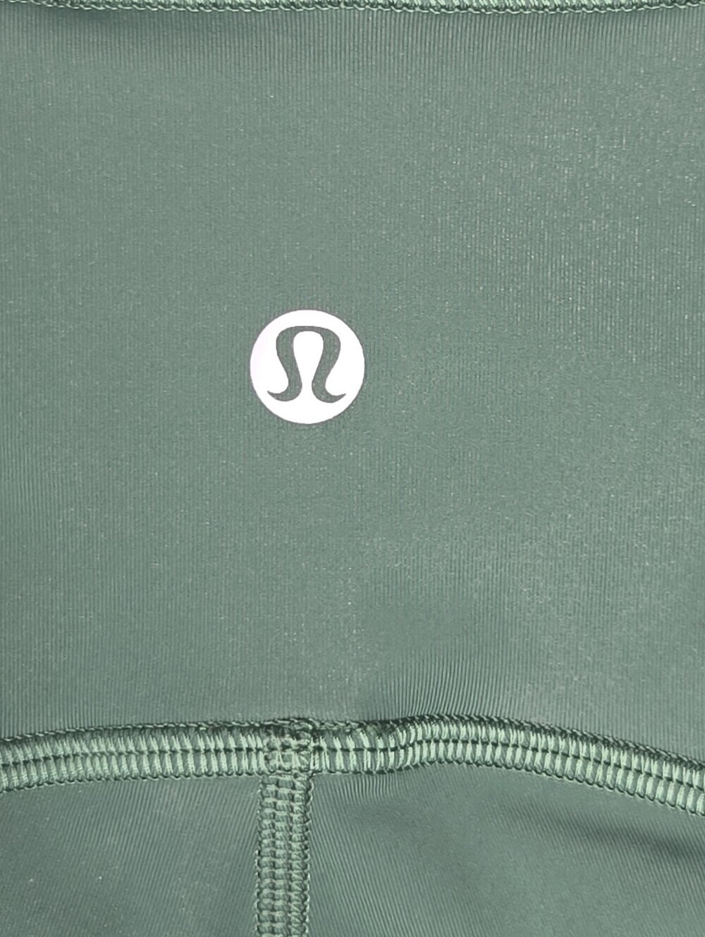 Lululemon Womens Everglade Green Yoga Pilates Running Power Thru 25" Leggings 2 - Picture 5 of 8